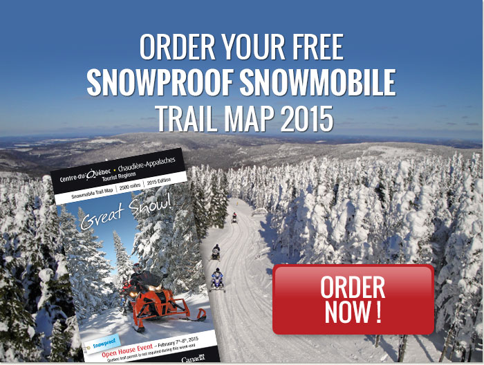 Order Your Free Snowproof Snowmobile Trail Map 2014